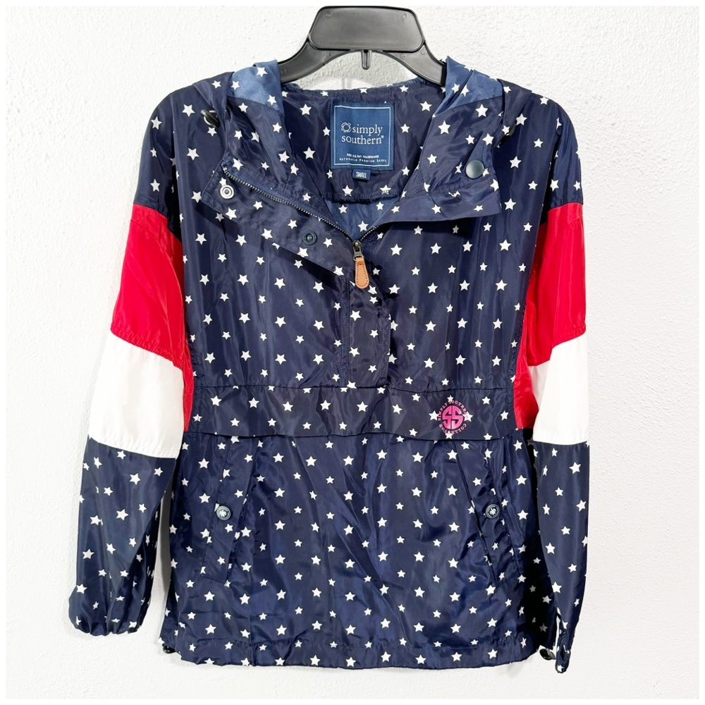 Simply Southern American windbreaker USA size small